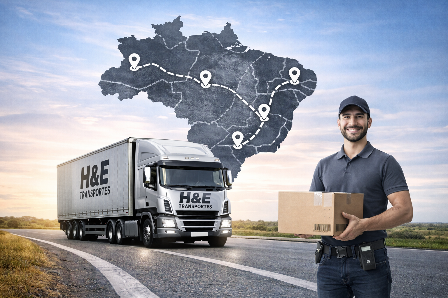 Transporte em todo o Brasil